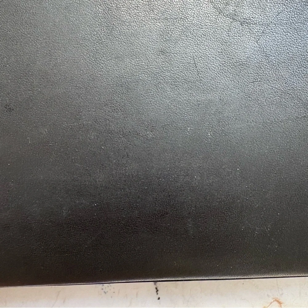 Coach vintage black leather New York City Spectator bag